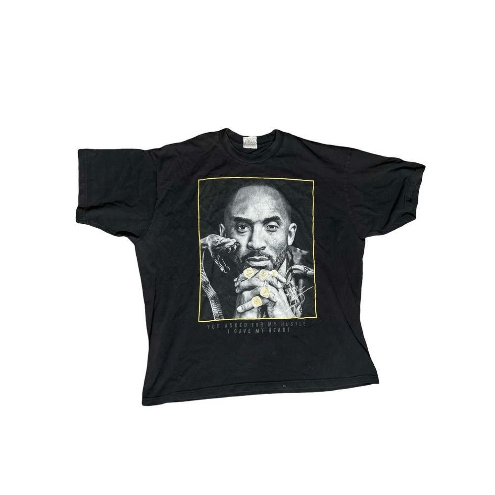Kobe Bryant Graphic T-Shirt Pro Athletic XL Black Tribute Tee